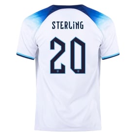 Raheem Sterling #20 England Heimtrikot Weltmeisterschaft 2022