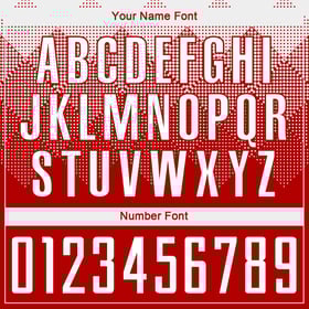 White Red Jersey Uniform Custom Soccer Sublimation