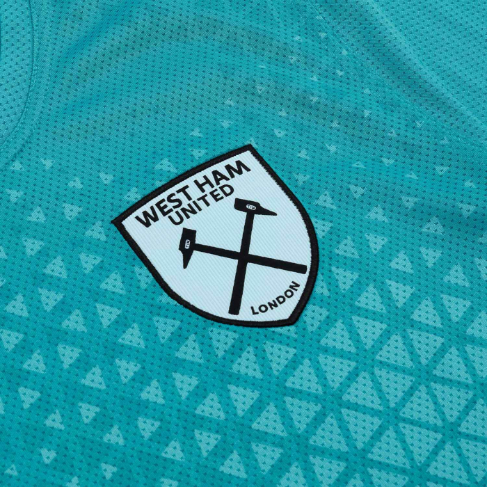 Maglia pre-partita terza West Ham United 2026/27 - Blu acqua bambino