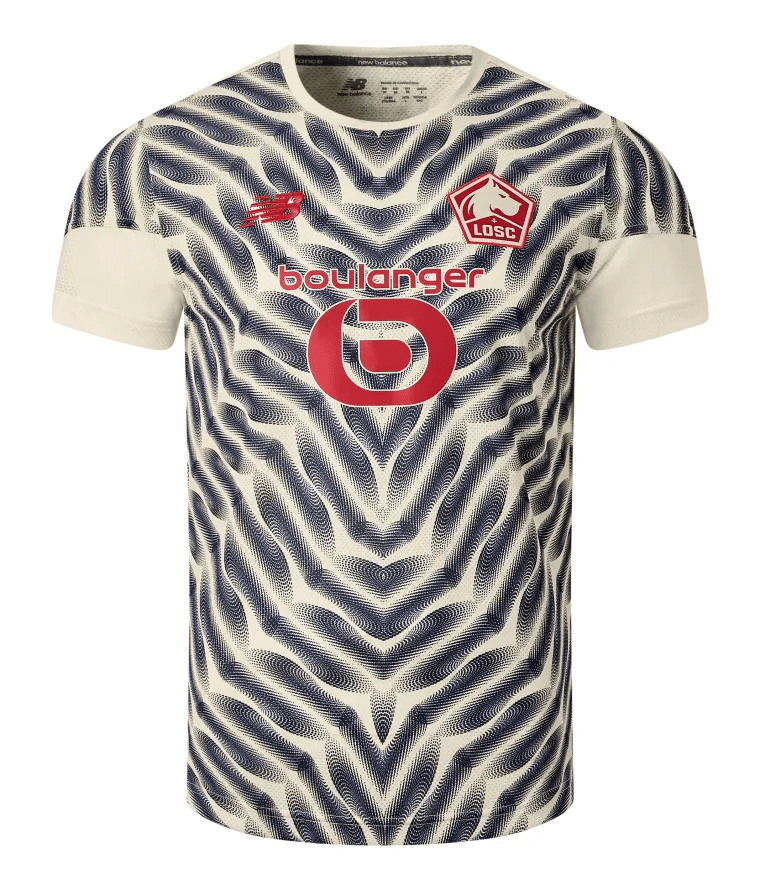 Kinder LOSC 2025/26 Away-Prematch-Trikot