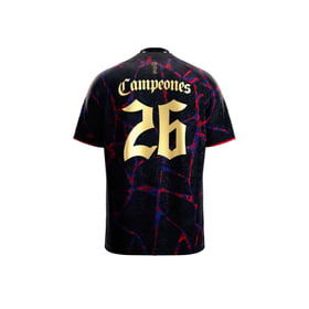 Camiseta Campeones de España FC Barcelona 2026 para Hombre - Negro