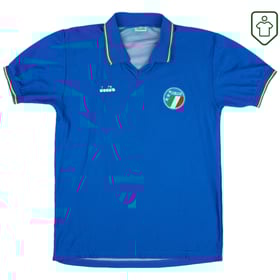 Männer Italien 1986/91 Heim Retro Shirt #15