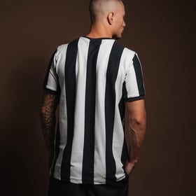 Maillot rayé rétro Santos FC 1978 homme