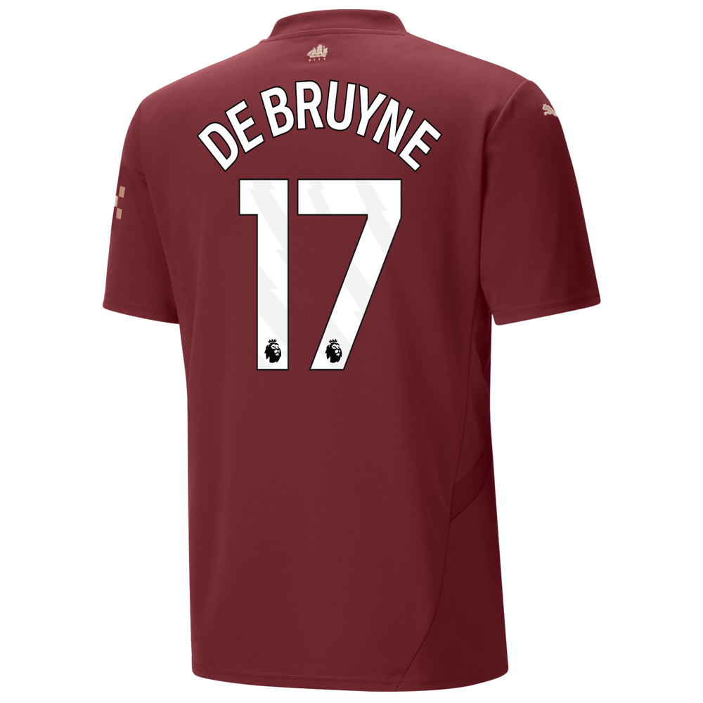 Kinder DE BRUYNE Manchester City 2024/25 Drittes Trikot