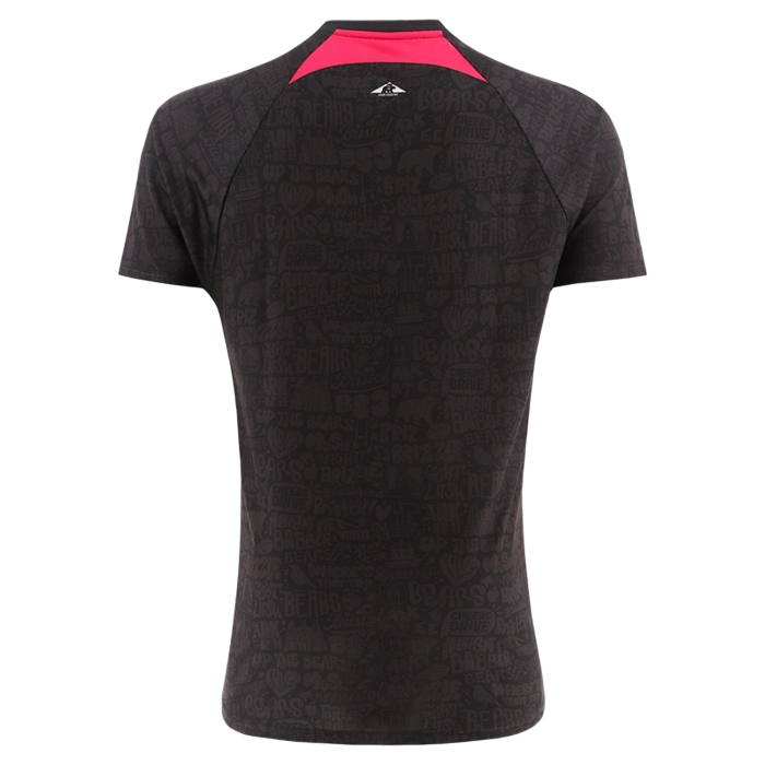 Men's Bristol Bears 2026/27 Third Warm Up Shirt - Black