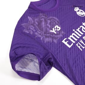 Real Madrid Y-3 Vierte Trikot Schwarz Spielerversion 23/24