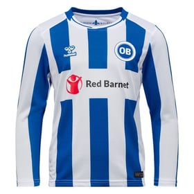 Kinder Odense Boldklub 2025/26 Heim‑Langarmtrikot