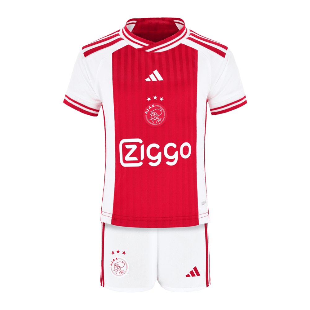 Kinder AJAX Heimtrikot+Kurze Hosen 23/24