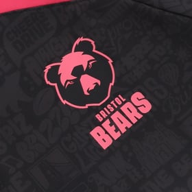 Men's Bristol Bears 2026/27 Third Warm Up Shirt - Black