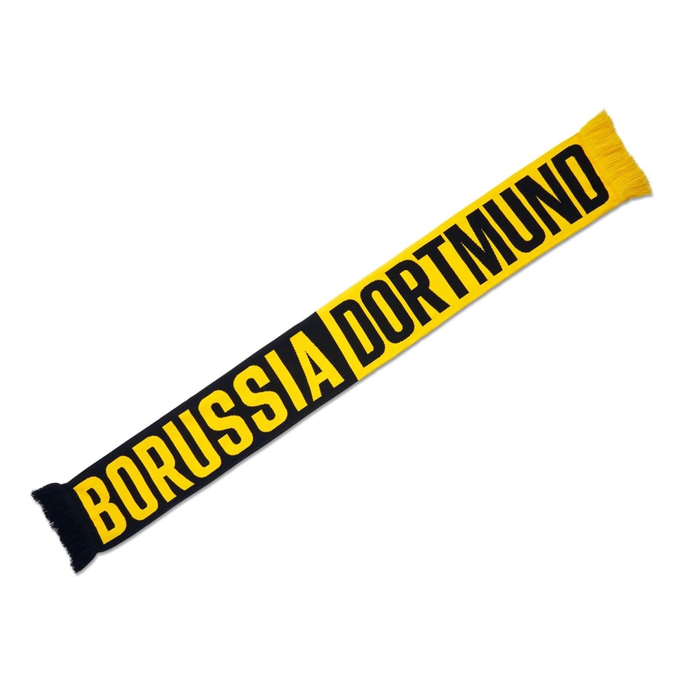 BVB Borussia Dortmund Scarf - Black/Yellow