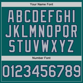 Teal Authentic Gray-Navy Sleeveless Jersey Baseball Custom