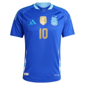 Lionel Messi #10 Argentinien Spielerversion Auswärtstrikot Copa America 2024