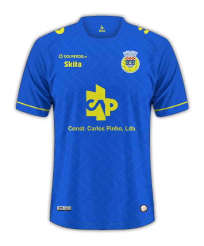 Kinder FC Arouca 2023/24 Auswärtstrikot