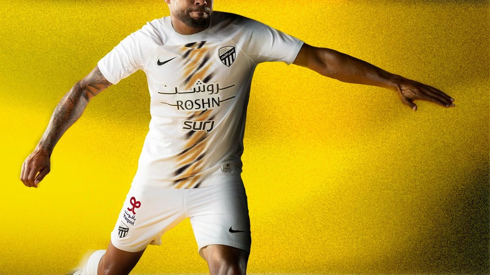 Kid's Al-Ittihad Club 2024/25 Away Shirt