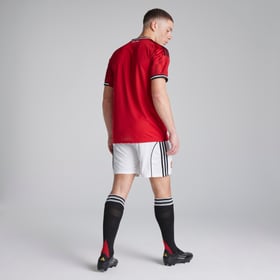 Damen Manchester United 2025/26 Heimshorts - Weiß