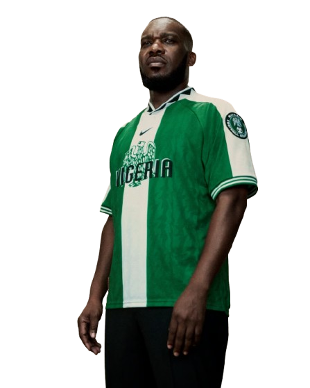 Camiseta local Nigeria 1996 para mujer