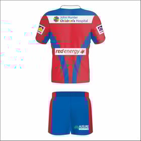 Kid's Newcastle Knights 2025 Home Kit