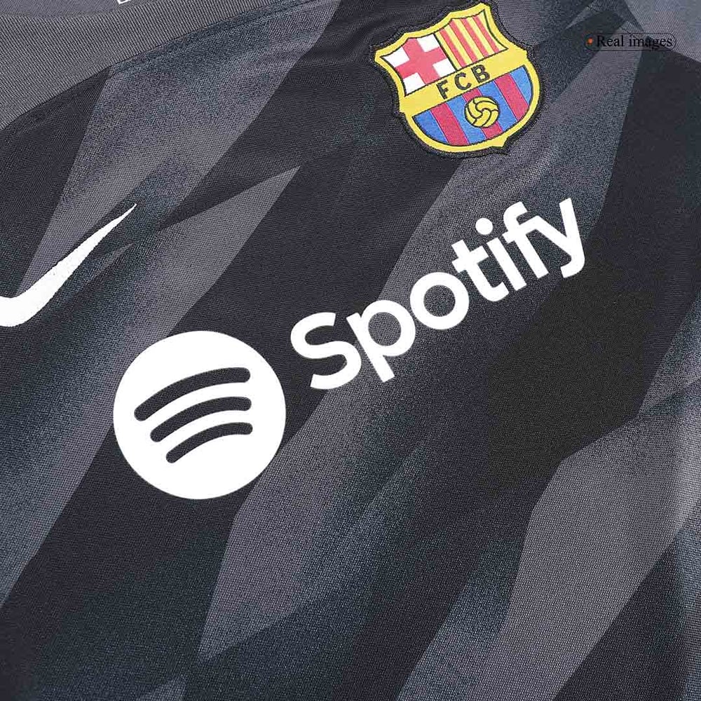 Kinder Barcelona Torwarttrikot+Kurze Hosen 23/24