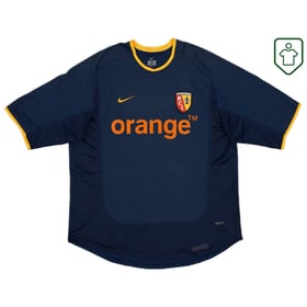 Herren RC Lens Auswärts-Retro-Trikot 2001/02