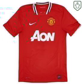 Men's Manchester United 2011/12 Home Retro Shirt Scholes #22