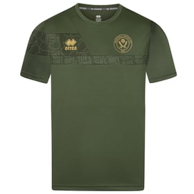 Kinder Sheffield United 2024/25 Drittes Authentisches Training Parker Trikot - Grün