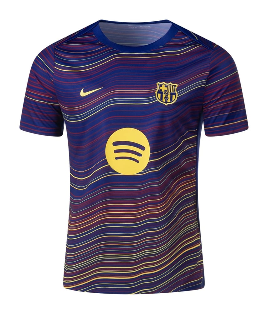 Kid's FC Barcelona 2025/26 Home Prematch Shirt