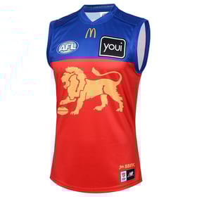 Men's Brisbane Lions 2025 Away Authentic Guernsey