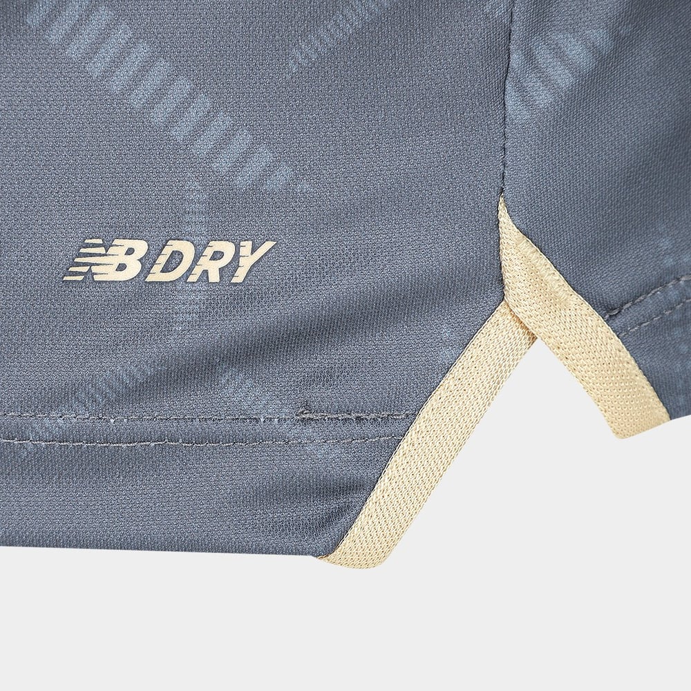 Kinder São Paulo 2025 Dritt Authentisches Trainingsshirt - Grau