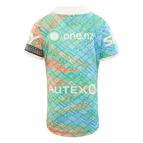 Kid's New Zealand Warriors 2025 Pasifika Shirt
