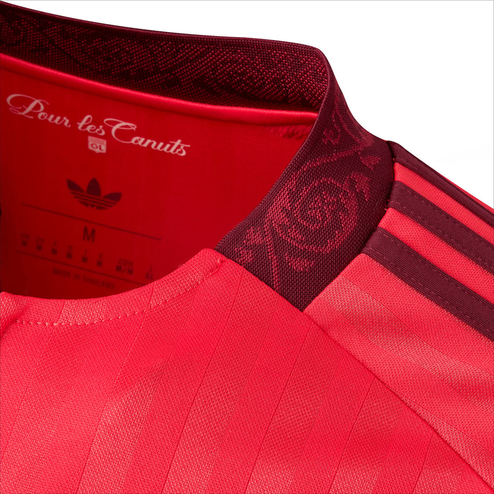 Camiseta Visitante Manga Larga Niño OL 2026/27
