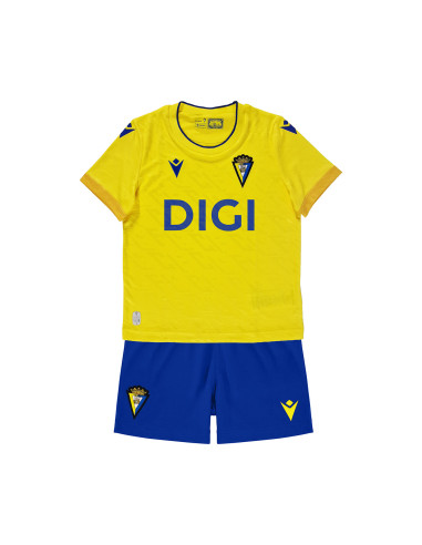 Kinder Cádiz CF 2025/26 Heimset mit Sponsor