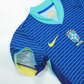 Kinder Brasilien Auswärtstrikot+Kurze Hosen Copa America 2024
