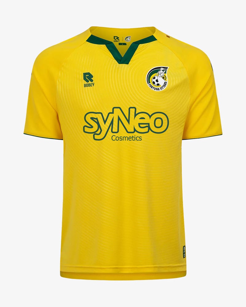 Damen Fortuna Sittard 2025/26 Heimtrikot mit Sponsor