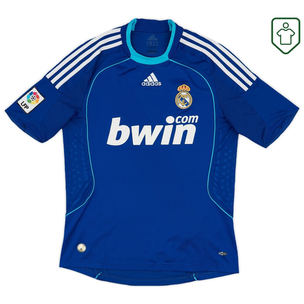 Men's Real Madrid 2008/09 Away Retro Shirt Raul #7