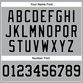 Camiseta de béisbol personalizada en blanco y negro, gris y auténtica