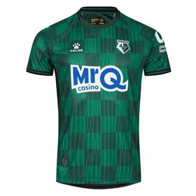 Damen Watford 2025/26 Auswärtstrikot mit Sponsor