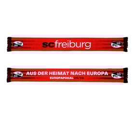 SC Freiburg 2025/26 From Home To Europe Schal – Rot