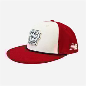 Bayer 04 Leverkusen Snapback Kappe - Weiß/Rot