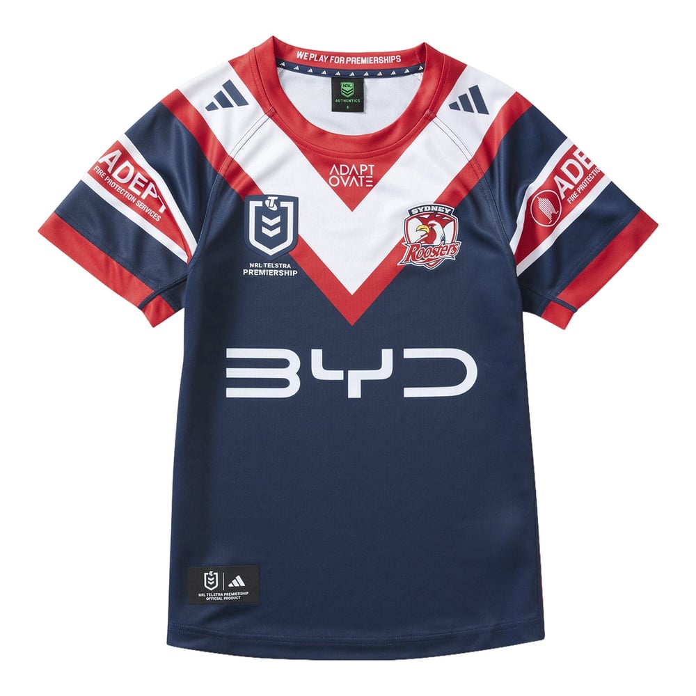 Kid's Sydney Roosters 2026 Home Shirt