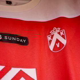 Kinder KV Kortrijk 2008 Dritt Authentic Match Of The Decade Trikot