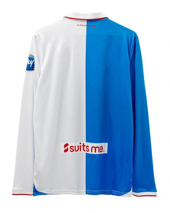 Kid's Blackburn Rovers 2026/27 Home Long Sleeve Shirt