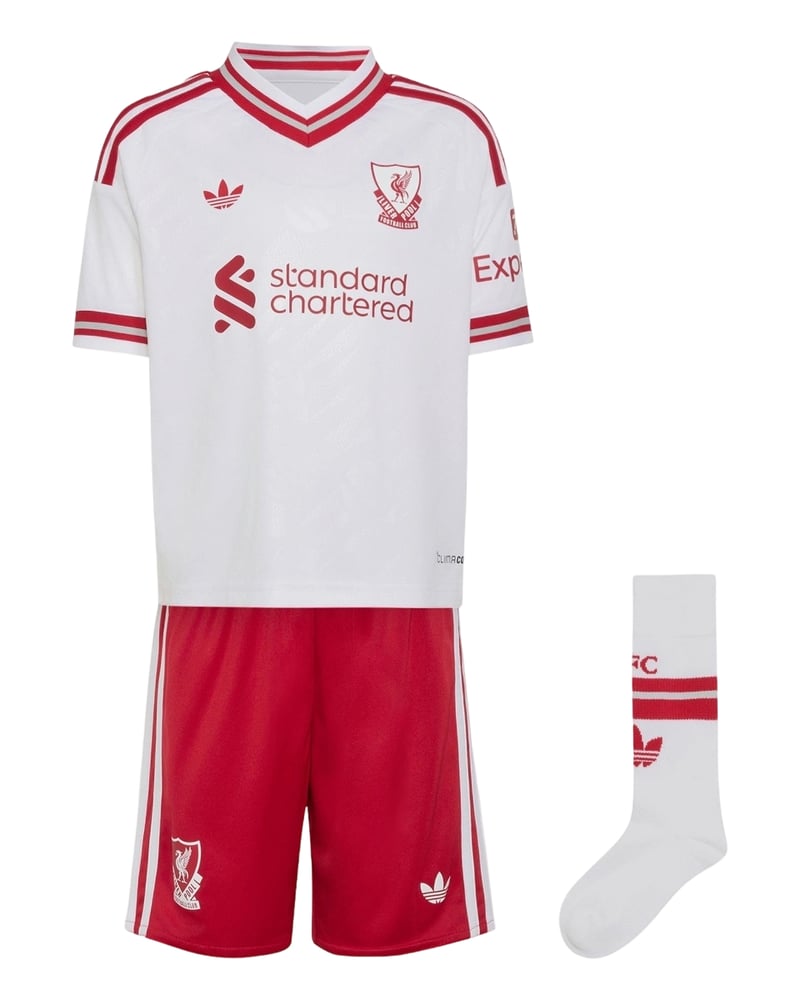 Kinder Liverpool 2026/27 Auswärtsset