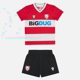 Kid's Gloucester Rugby 2025/26 Home Kit