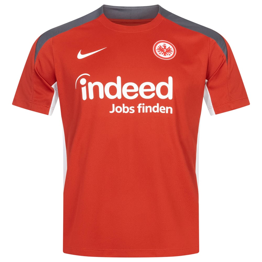 Herren Eintracht Frankfurt 2024 Dritt Authentisches Trainingsshirt Europa