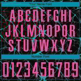 Soccer Black Pink-Aqua Jersey Sublimation Uniform Custom