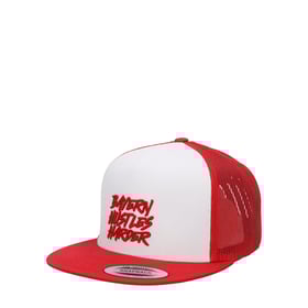 Bayern München Trucker Snapback Hustles Harder Kappe - Weiß