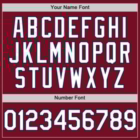 Sleeveless Authentic Jersey White-Navy Crimson Custom Baseball