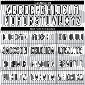 Sublimation White-Black Pinstripe Gray Uniform Custom Jersey Soccer