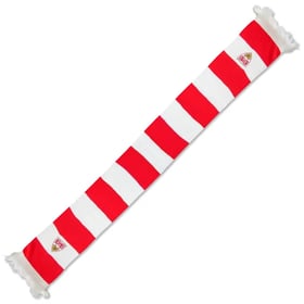 VfB Stuttgart Blockstreifen Schal - Weiß/Rot