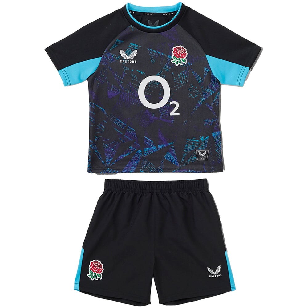 Kid's England Rugby 2025/26 Alternate Kit
